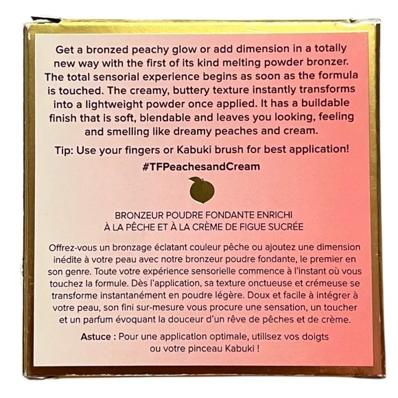 Too Faced Bronzed Peach Toasted Peach Melting Powder Bronzer - Picture 6 of 6